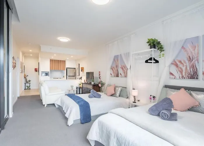 2Br Apt In Hurstville 1Min To Train Station Sleep 8